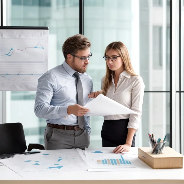 経済グラフと分析資料